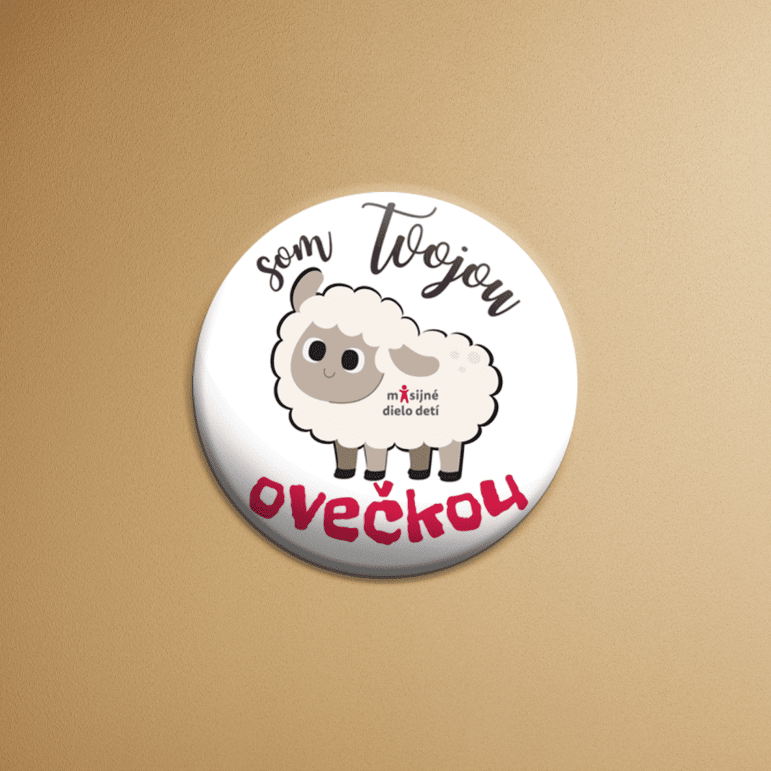Tag "Som tvojou ovečkou" (ø5,6cm)