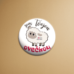 Tag "Som tvojou ovečkou" (ø5,6cm)