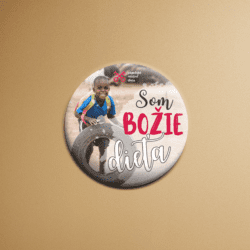 Tag "Som Božie dieťa" (ø5,6cm)