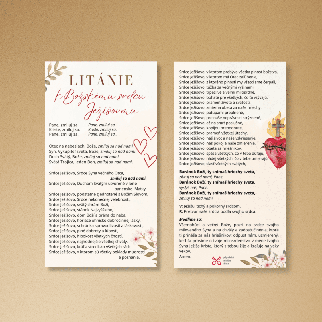 Litánie k Božskému srdcu Ježišovmu