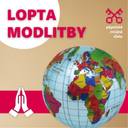 Nafukovacia lopta modlitby (glóbus)