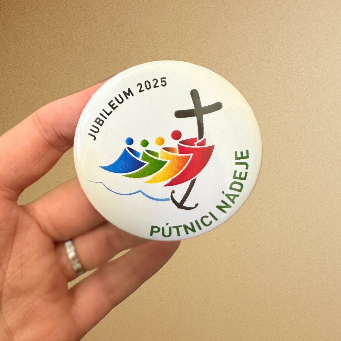 Tag "Jubilejný rok" (ø5,6cm)