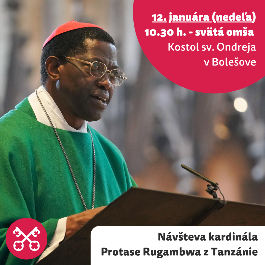 Slovensko navštívi kardinál Protase Rugambwa z Tanzánie | Misijné diela