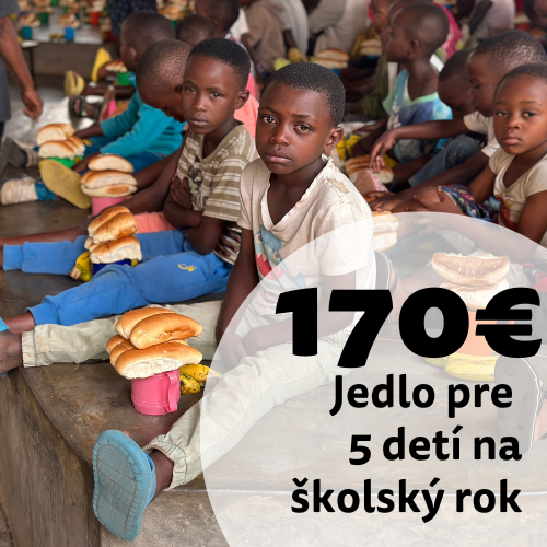 Jedlo pre 5 detí na školský rok