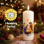 Sviečka k Štedrej večeri 2026 (10ks)